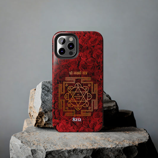 Shri Lakshmi Yantra Personalized Wealth Code Phone Case