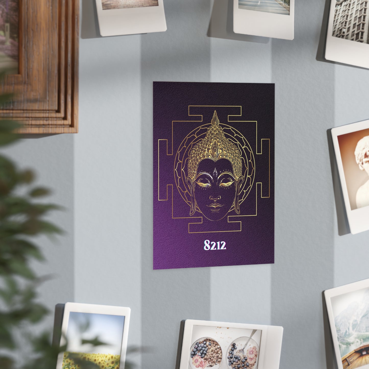 Buddha Personalized Wealth Code Poster