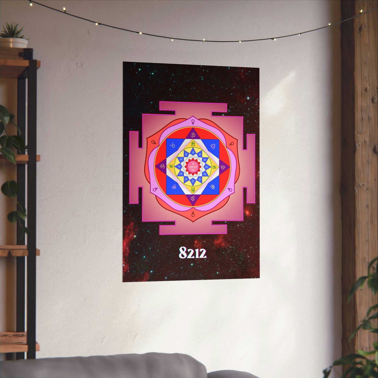 Venus Yantra Wealth Code Poster