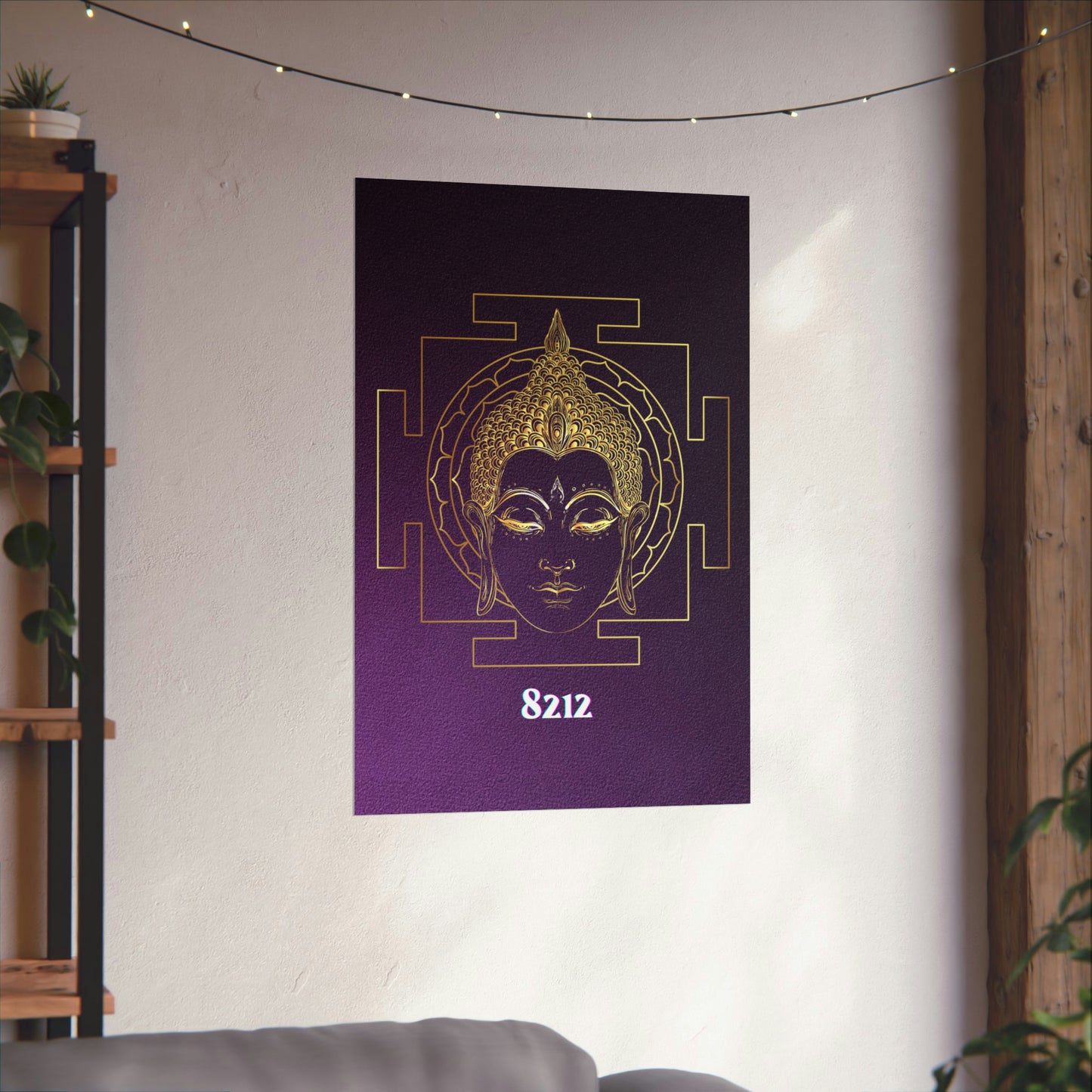 Buddha Personalized Wealth Code Poster