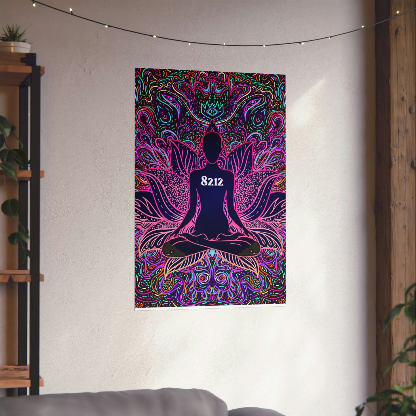 Lotus Personalized Wealth Code Poster