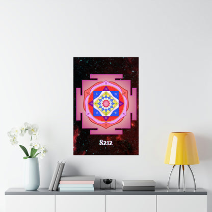 Venus Yantra Wealth Code Poster