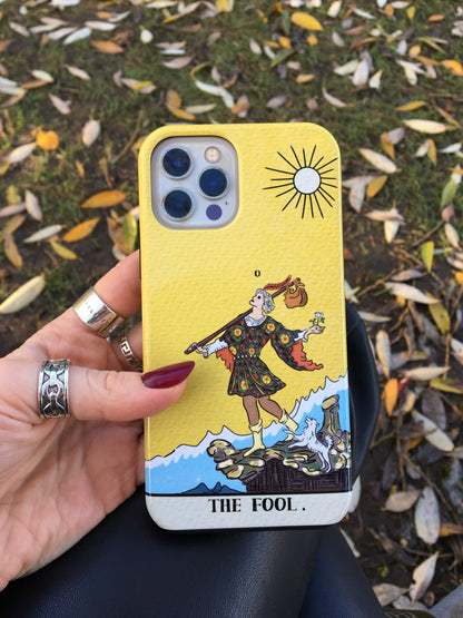 The Fool tarot phone case