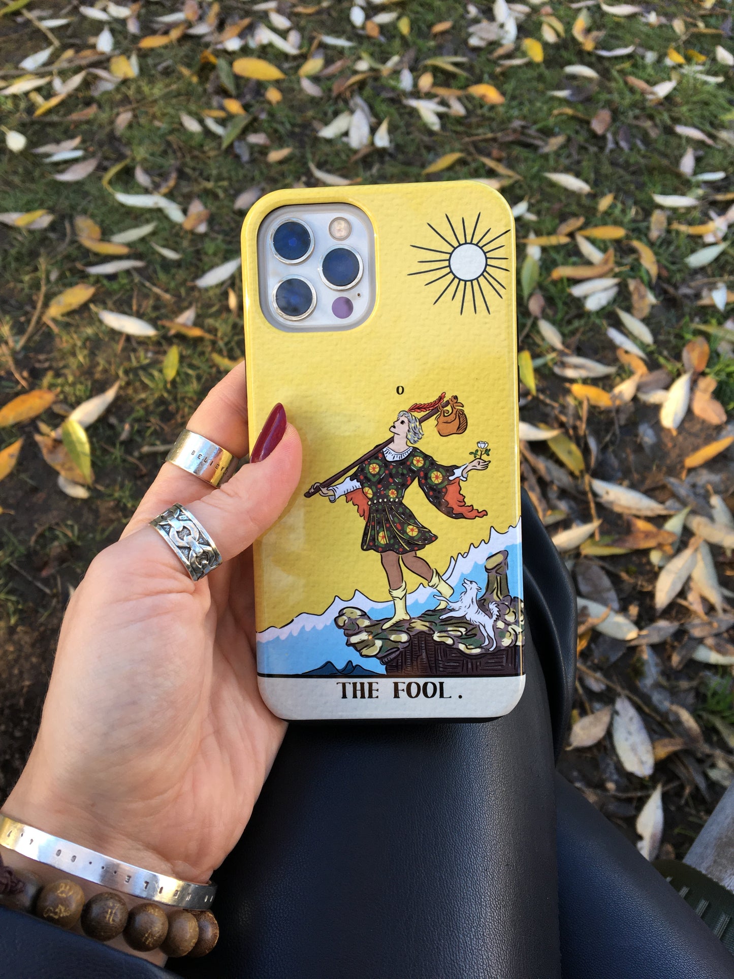 The Fool tarot phone case