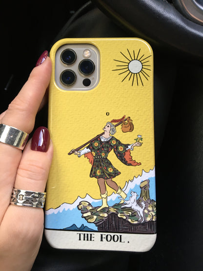 The Fool tarot phone case