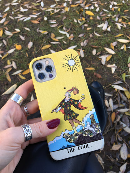 The Fool tarot phone case