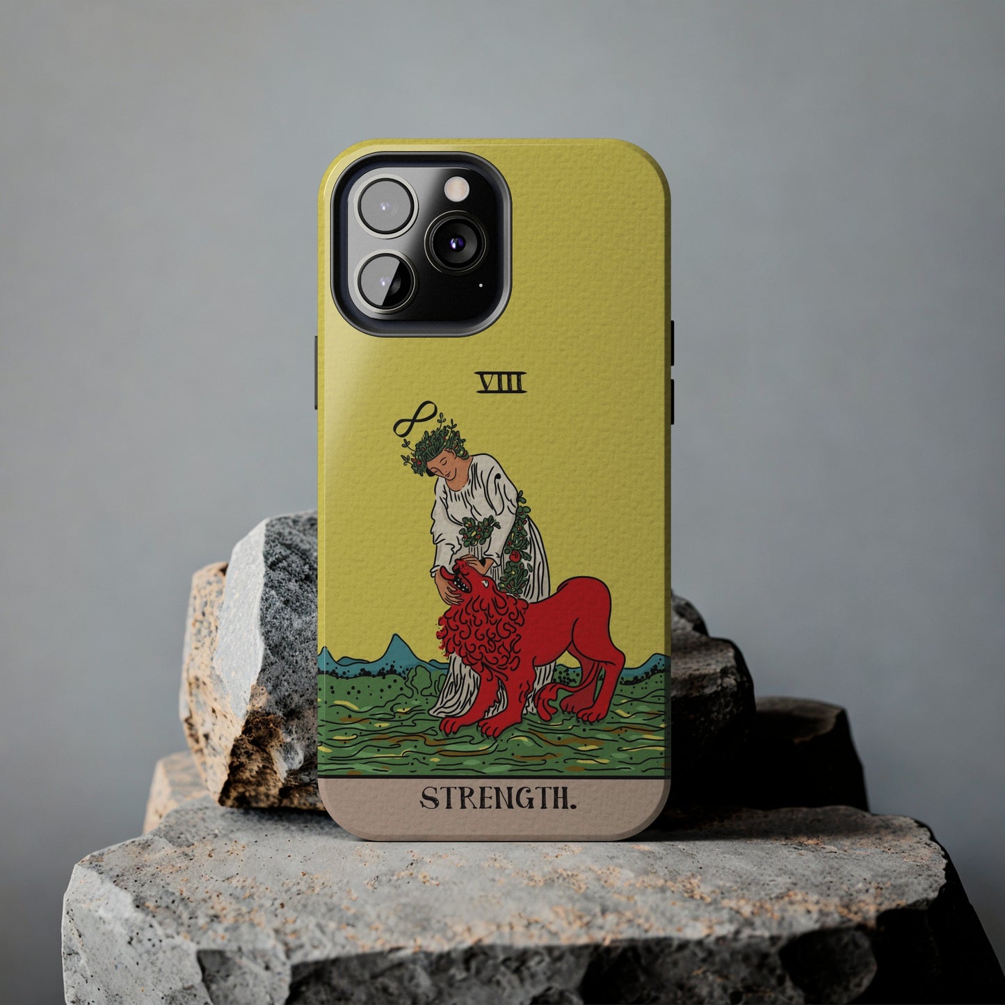 Manifest Your Courage: Strength Tarot Phone Case