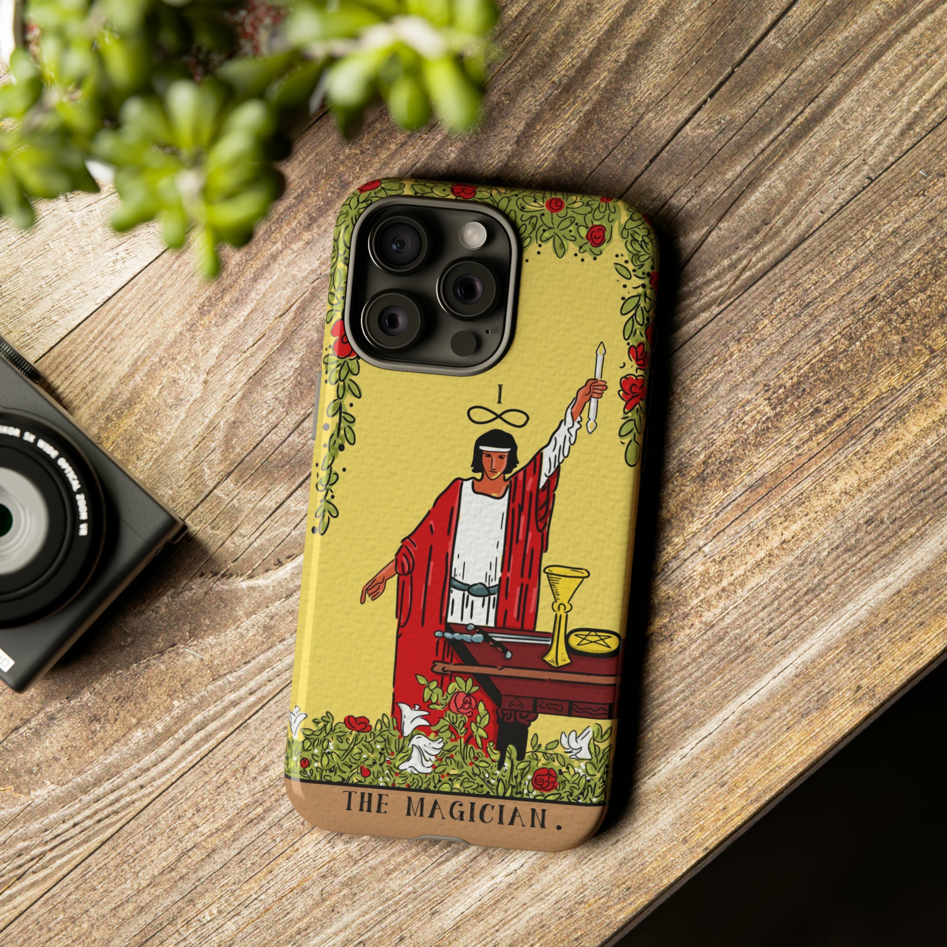 Tarot Card Phone Case Magician