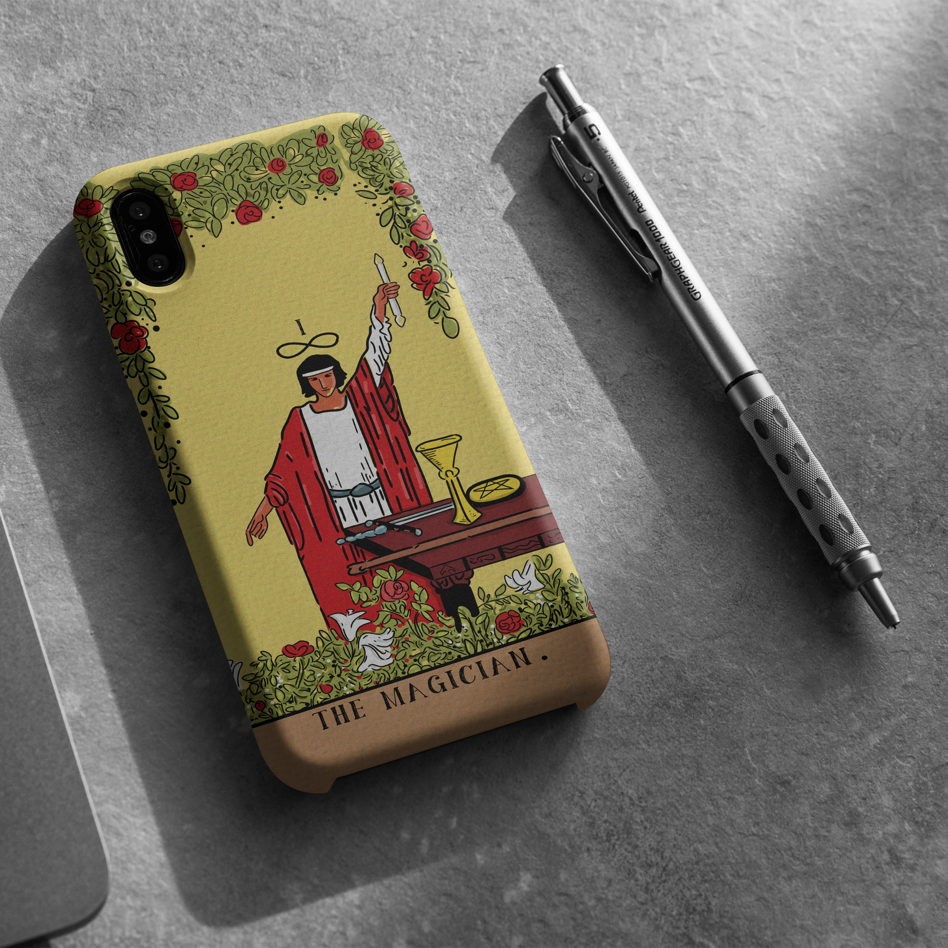 Tarot Card Phone Case Magician