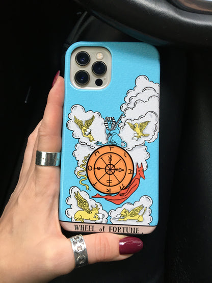 Luck on Your Side: The Wheel of Fortune Tarot Phone Case