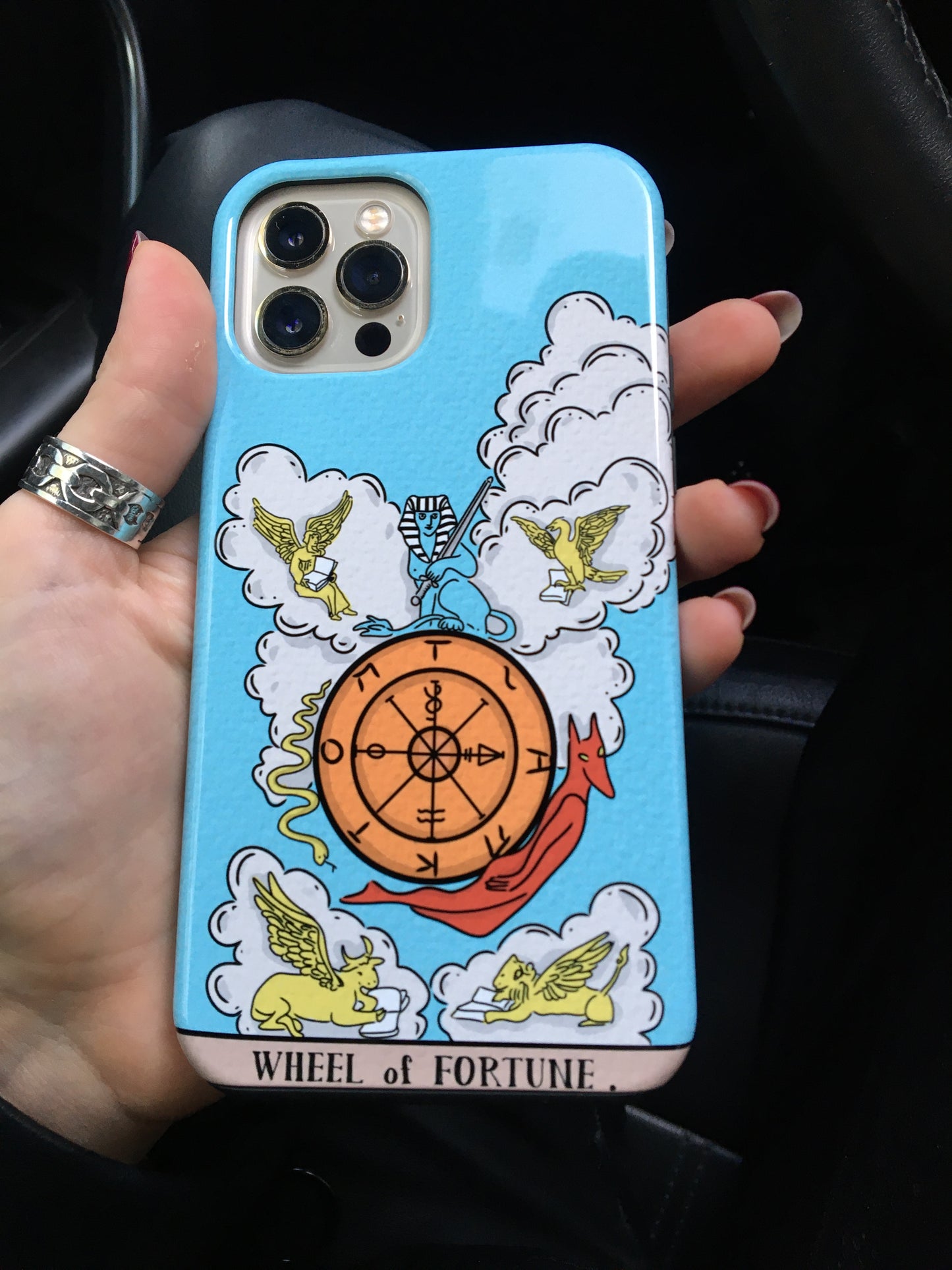 Luck on Your Side: The Wheel of Fortune Tarot Phone Case