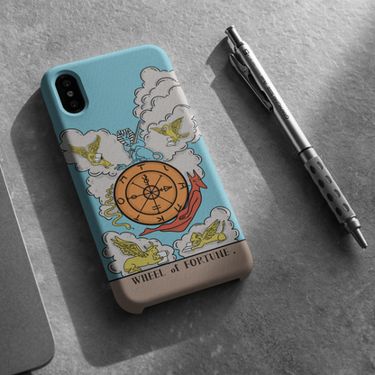 Luck on Your Side: The Wheel of Fortune Tarot Phone Case