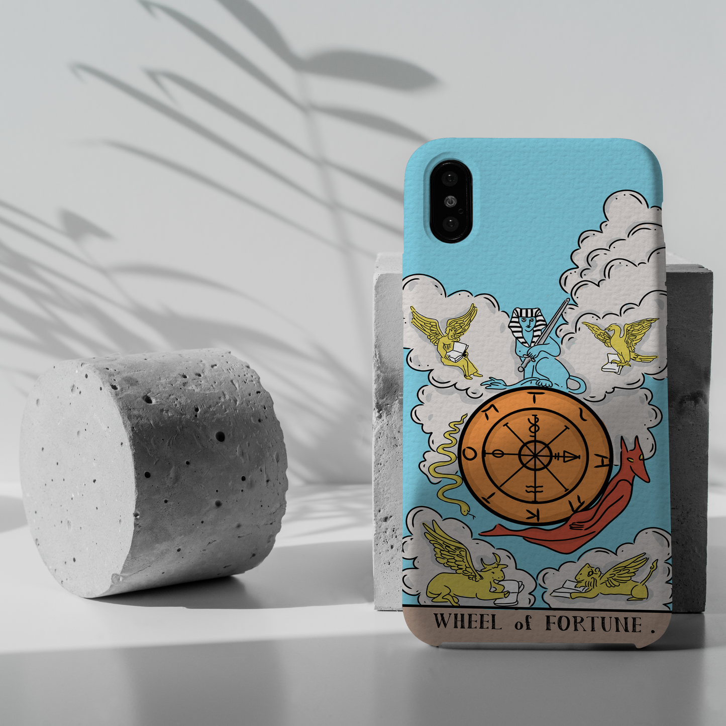 Luck on Your Side: The Wheel of Fortune Tarot Phone Case