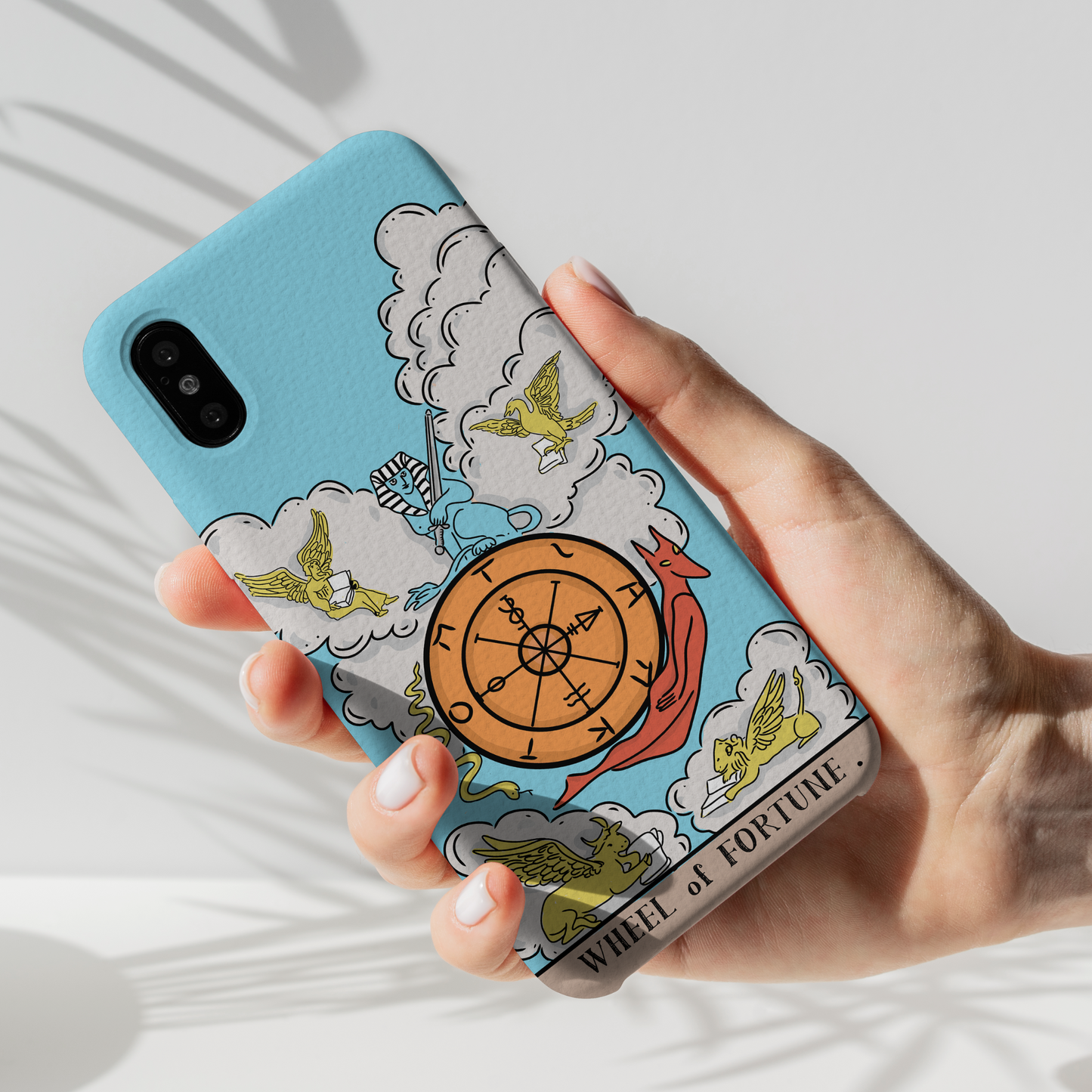 Luck on Your Side: The Wheel of Fortune Tarot Phone Case