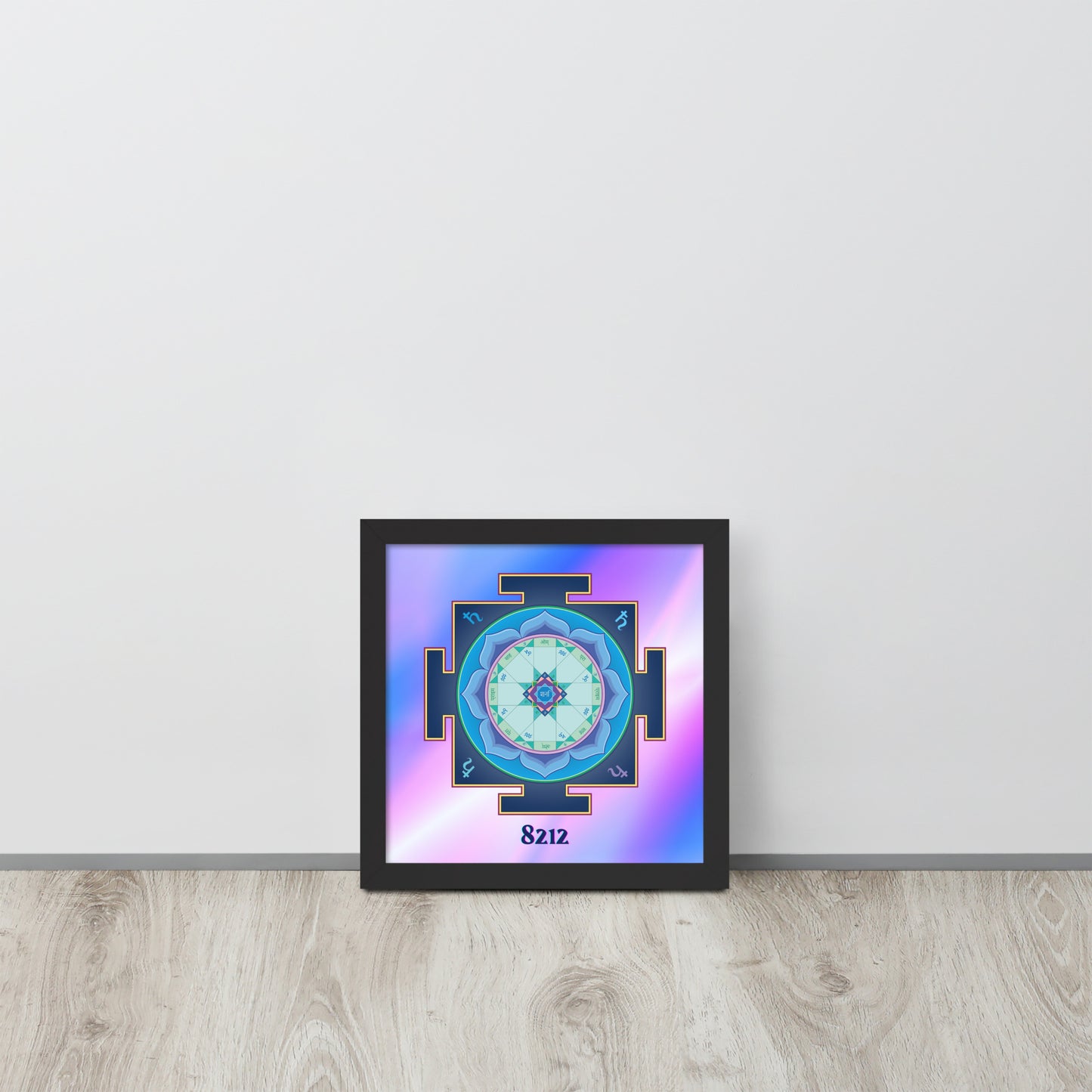 Saturn Yantra Wealth Code Poster