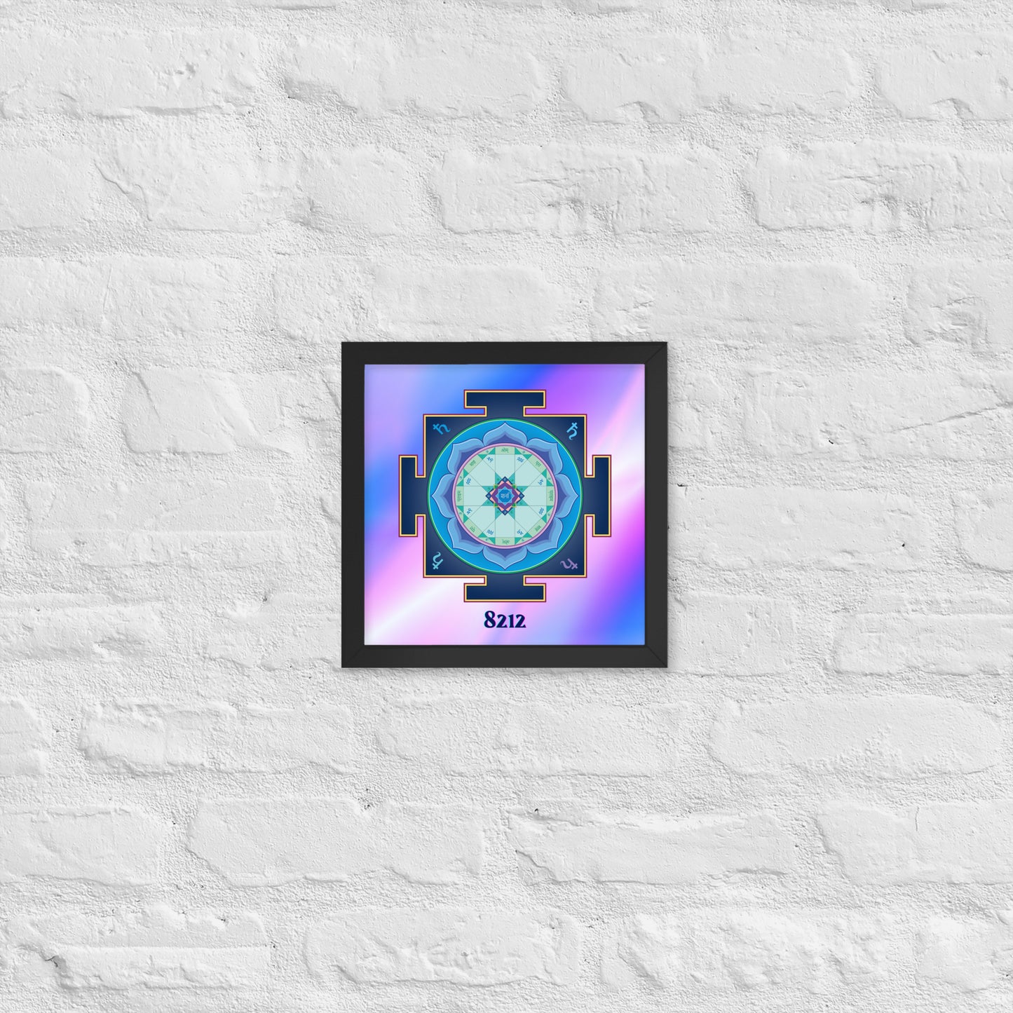 Saturn Yantra Wealth Code Poster