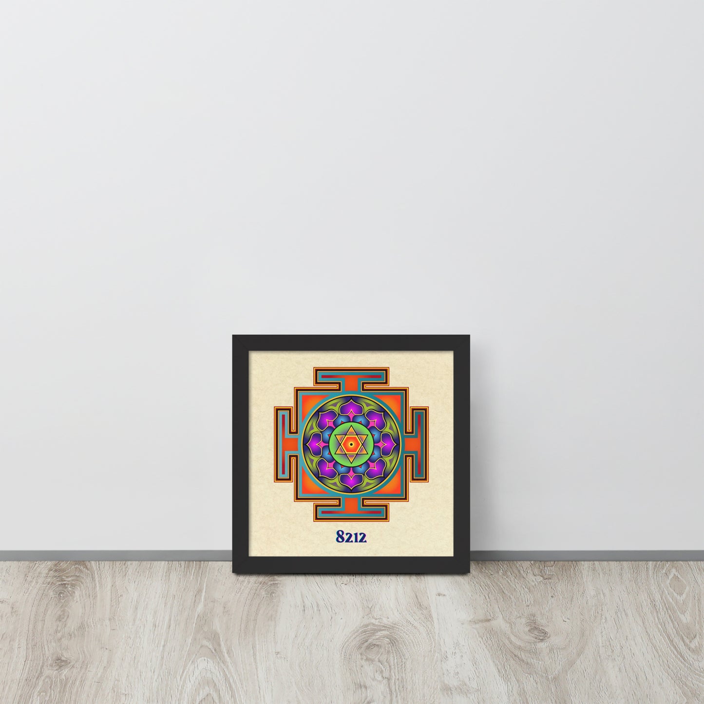 Bagalamukhi Yantra Mandala Poster