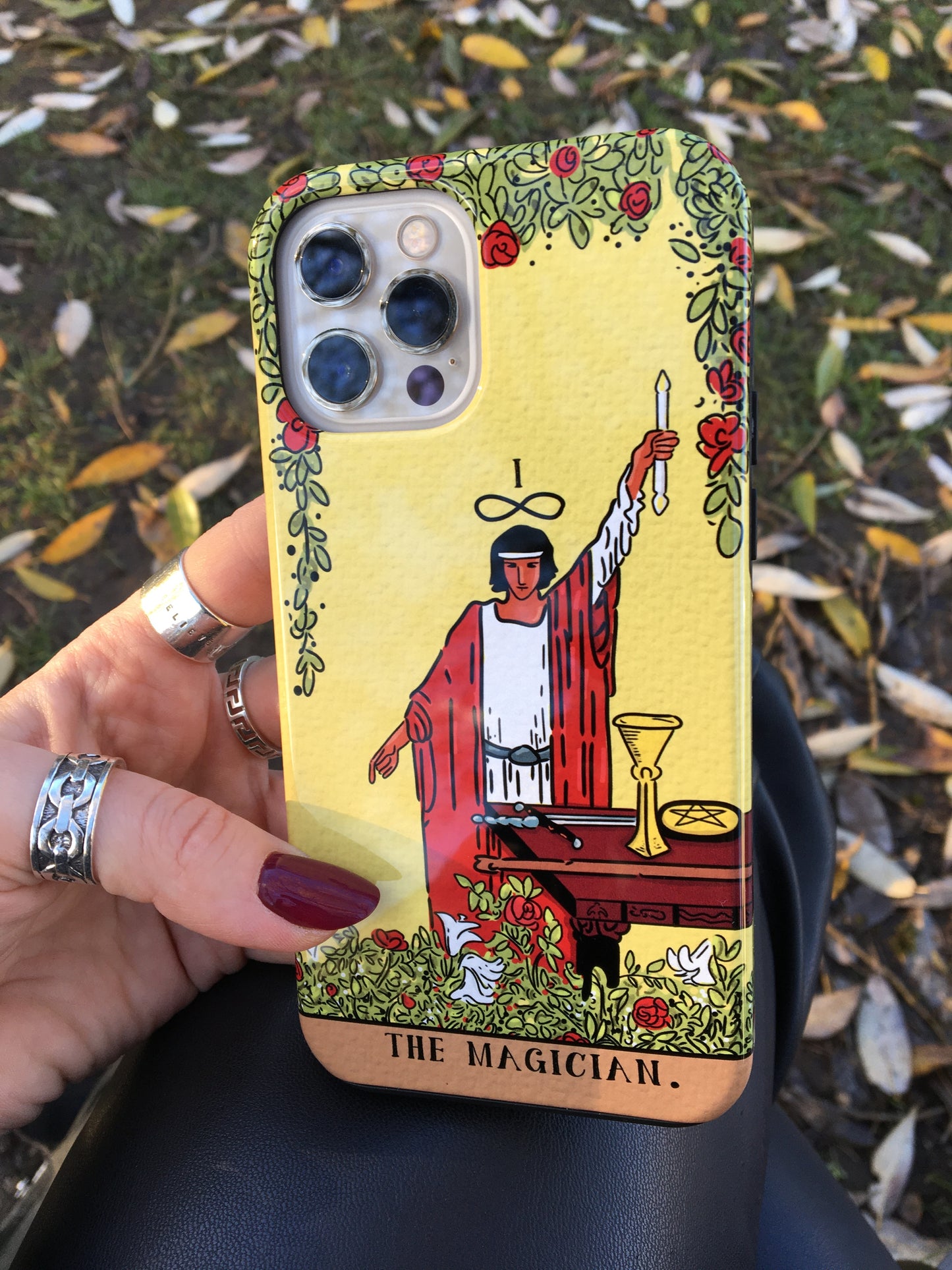 Tarot Card Phone Case Magician