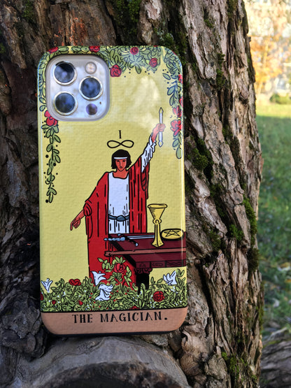 Tarot Card Phone Case Magician