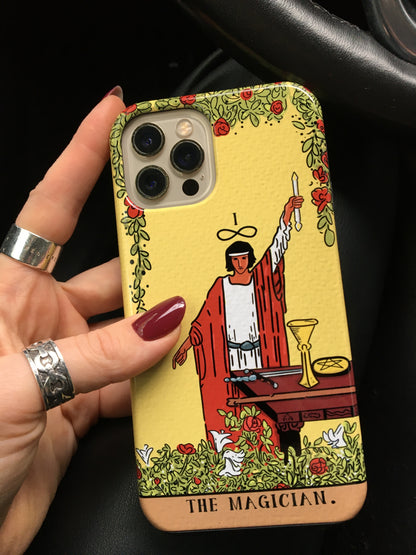 Tarot Card Phone Case Magician