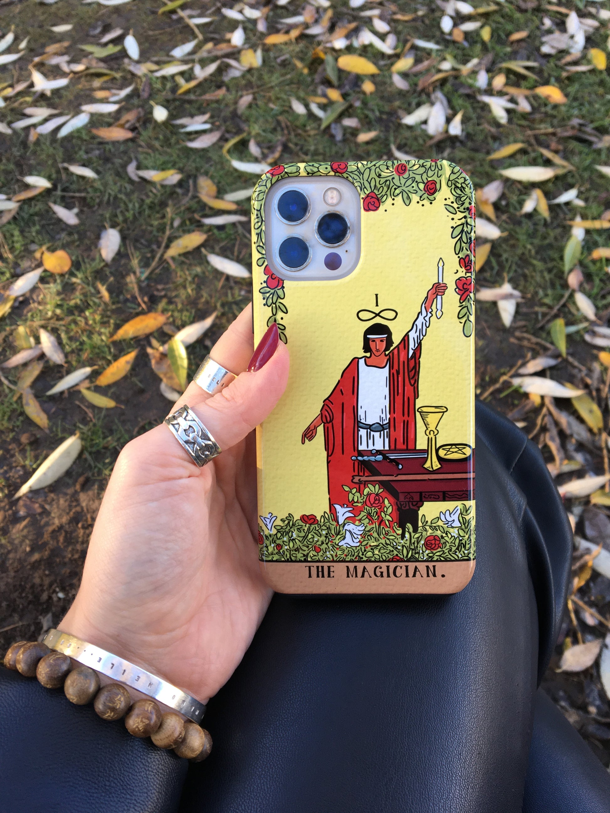 Tarot Card Phone Case Magician