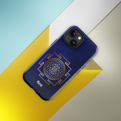 Sacred Sri Yantra Wealth Code Phone Case