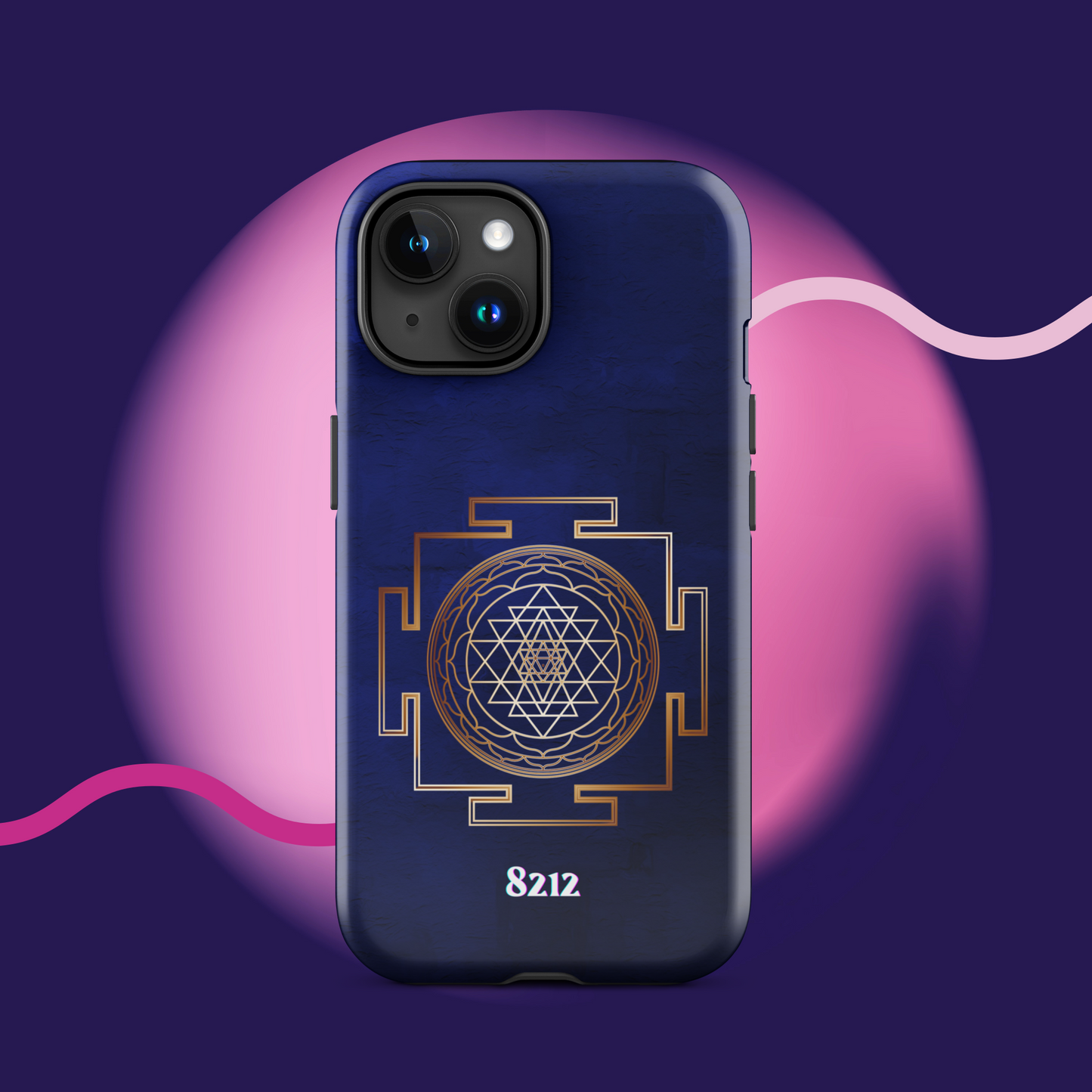 Sacred Sri Yantra Wealth Code Phone Case