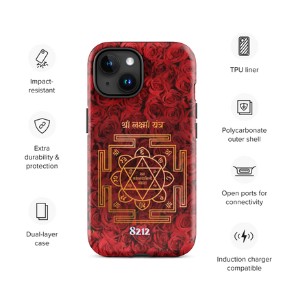 Shri Lakshmi Yantra Personalized Wealth Code Phone Case