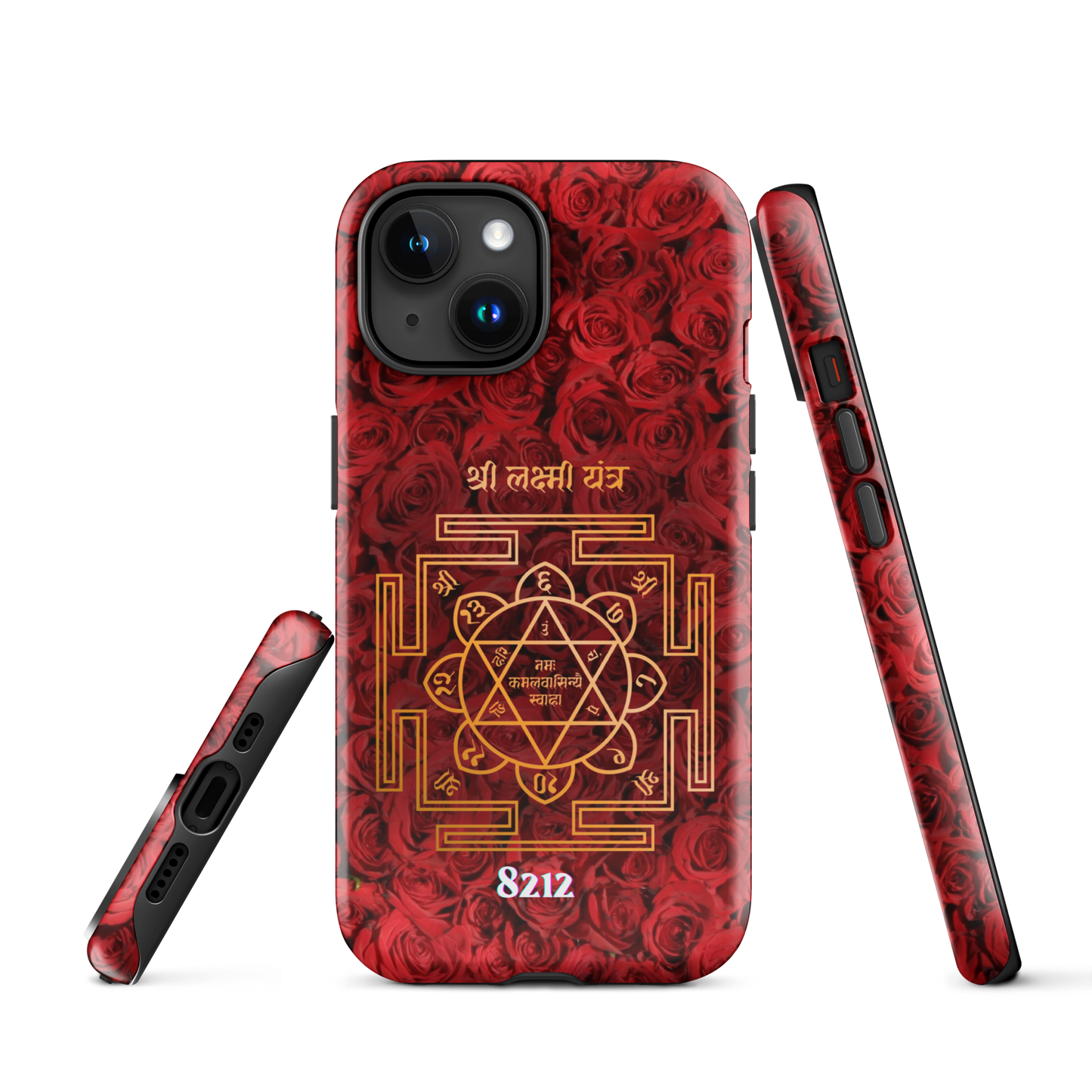 Shri Lakshmi Yantra Personalized Wealth Code Phone Case