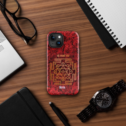 Shri Lakshmi Yantra Personalized Wealth Code Phone Case