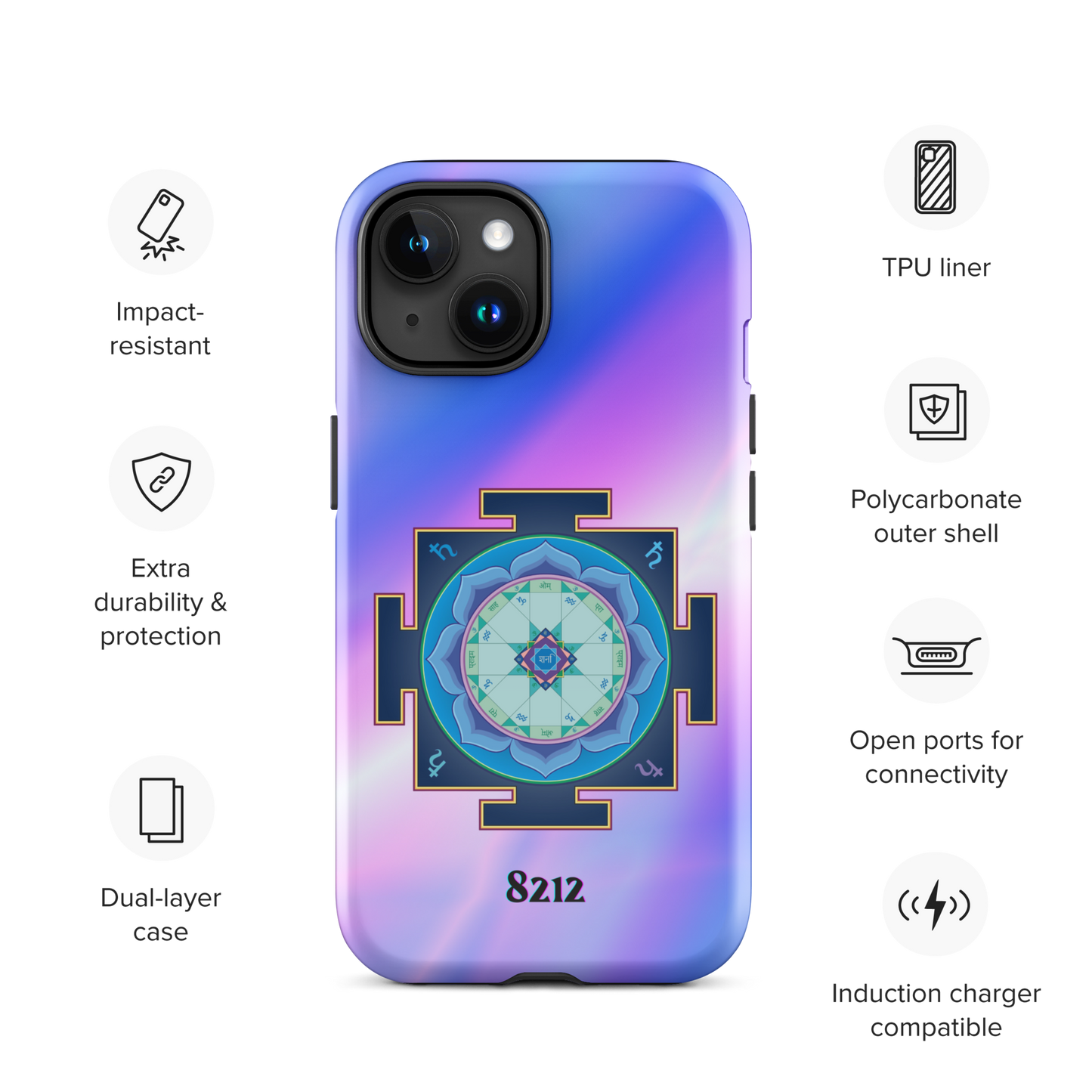 Yantra Saturn Personal Wealth Code Phone Case