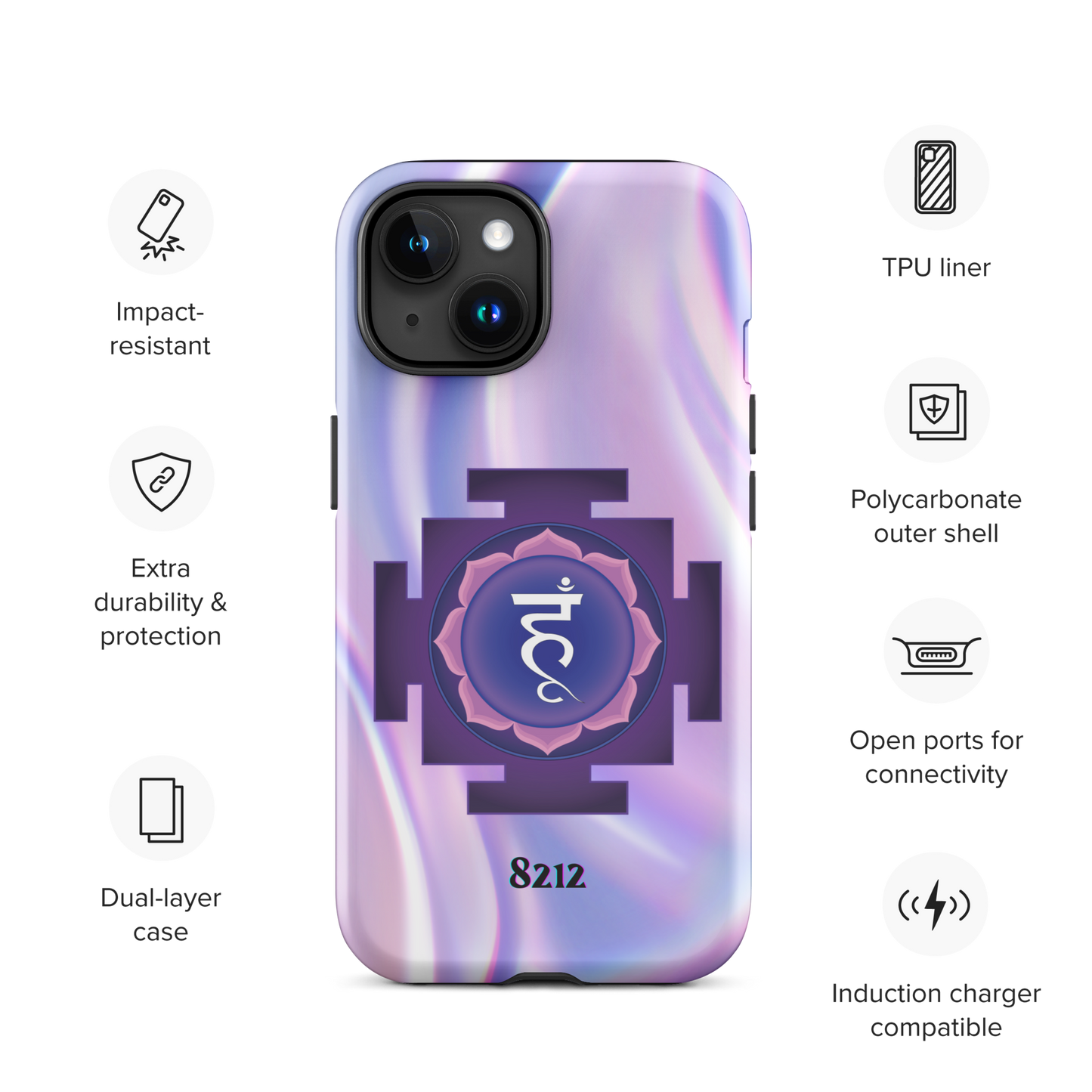 Yantra of the God Shiva Wealth Code Phone Case