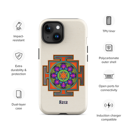 Bhuvaneshwari Yantra Personal Wealth Code Phone Case