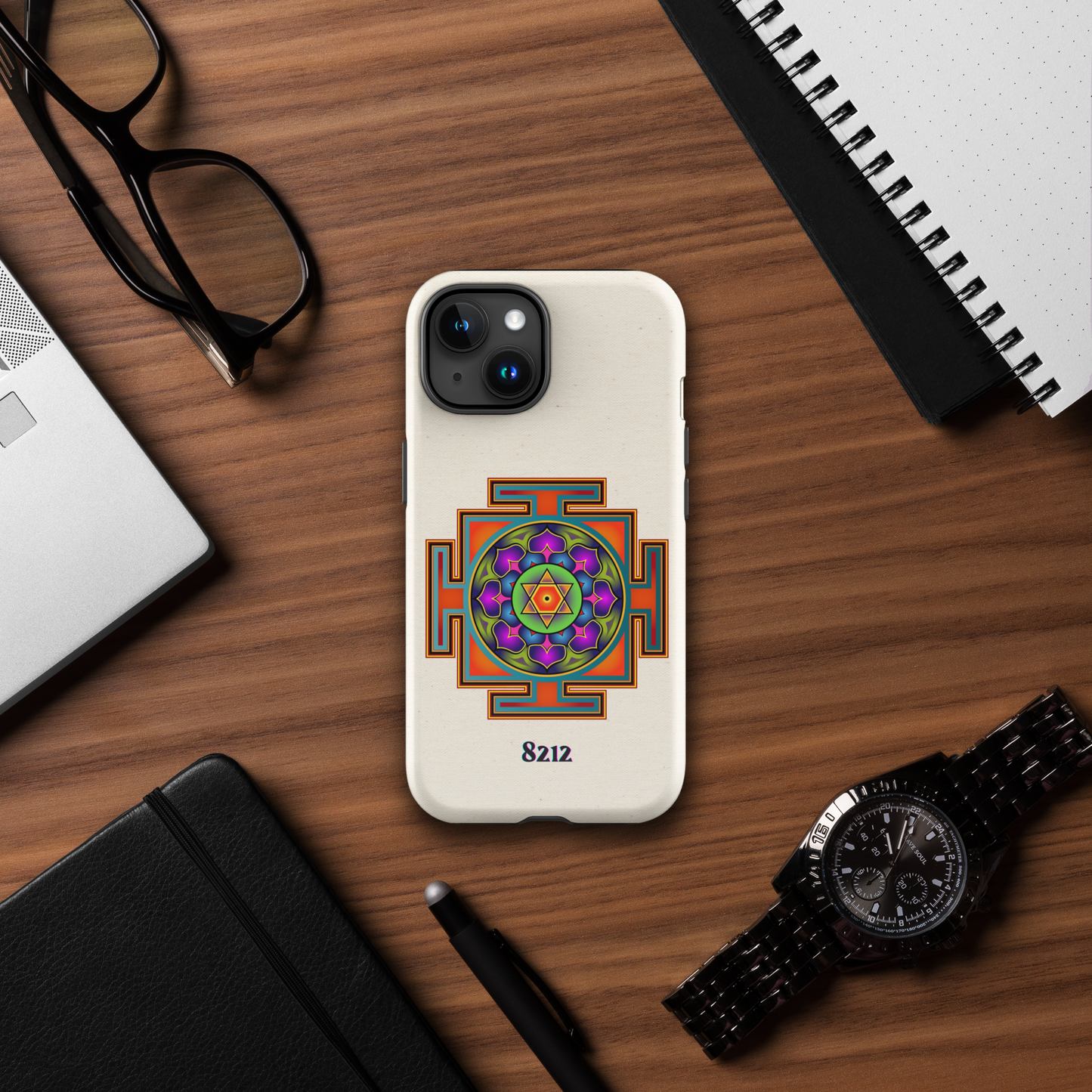 Bhuvaneshwari Yantra Personal Wealth Code Phone Case