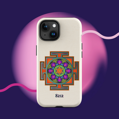 Bhuvaneshwari Yantra Personal Wealth Code Phone Case