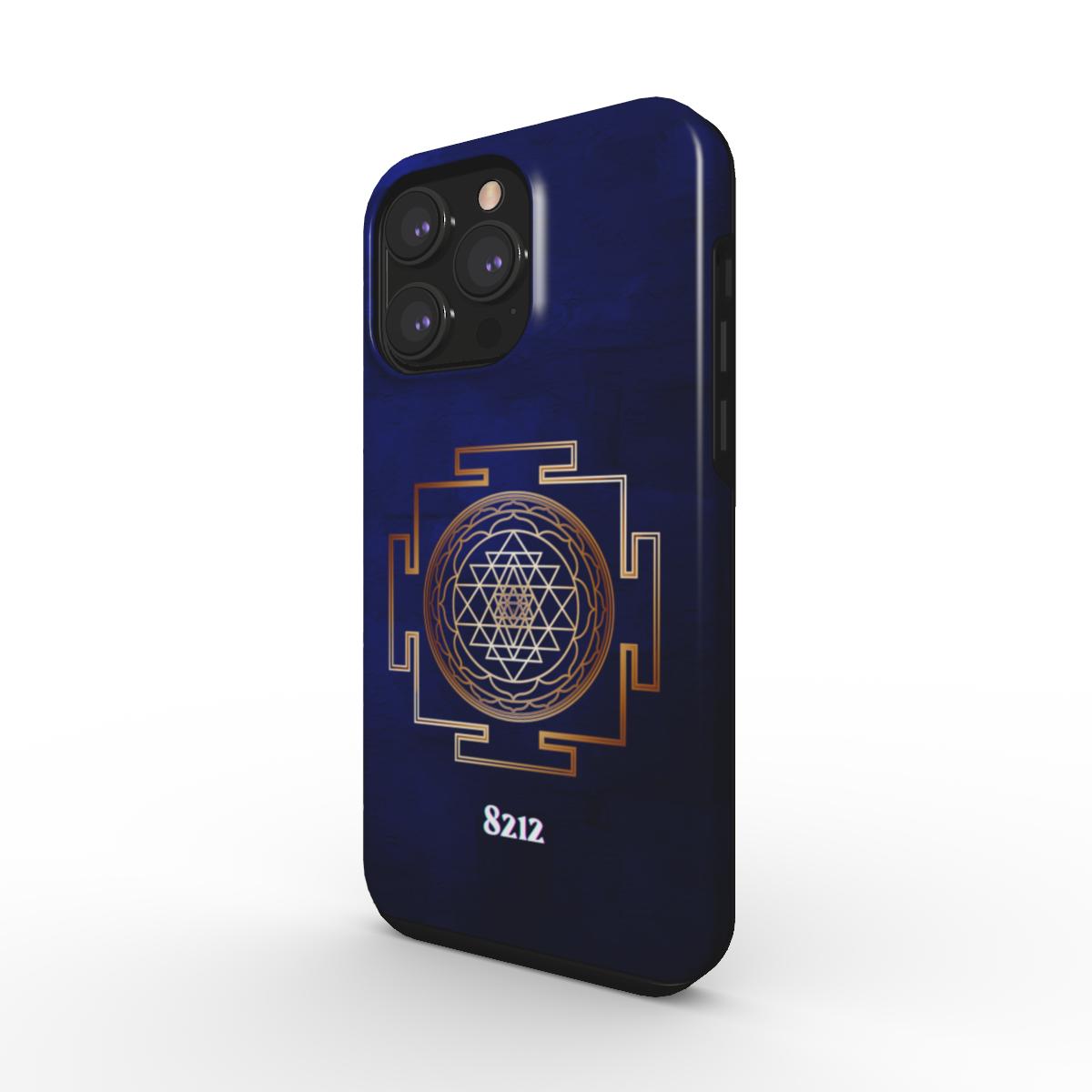 Sacred Sri Yantra Wealth Code Phone Case